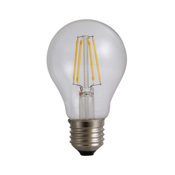 Bec Filament E27, model A60, 4W=45W, 6500K, lumina rece