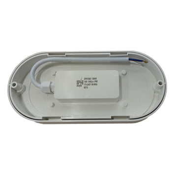 Aplica LED Ovală 10W (Echivalent 90W) cu Lumină Neutru 4000K – Iluminat Eficient și Rezistent la Apă IP65 pentru Interior și Exterior