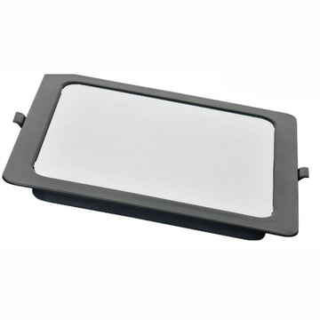 Led Sole spot fekete kerettel, süllyesztett négyzet 220x220, 24W, 4100K, semleges fény