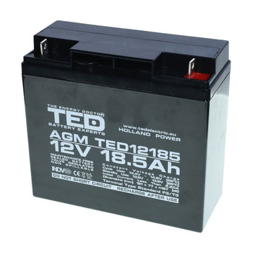 Acumulator Plumb - Acid 12V-18,5A TED - Frize