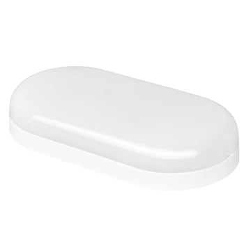 Aplica LED BAT Ovala 8W=60W, 6500K, lumina rece, cu protectie IP65