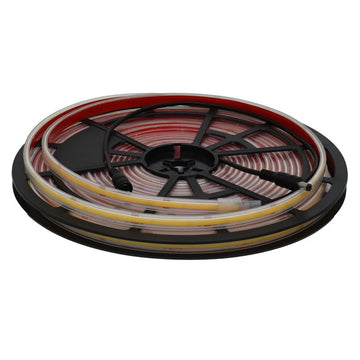 Led szalag 320 Cob - 24V - 10mm fehér-semleges 4500K, IP65 kültéri - tekercs/10ml