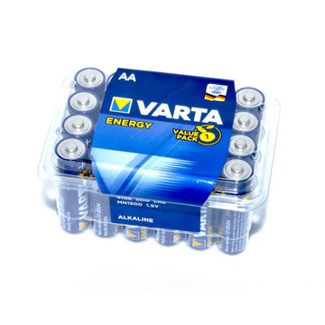 Baterii Alkaline Varta Energy-Energy R6 AA, 24buc/set - Frize