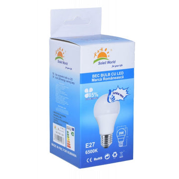 Bec Led 9W/7000K cu E27 - Frize