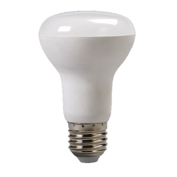 Led izzó E27, modell R63, 9W, 6400k, hideg fény
