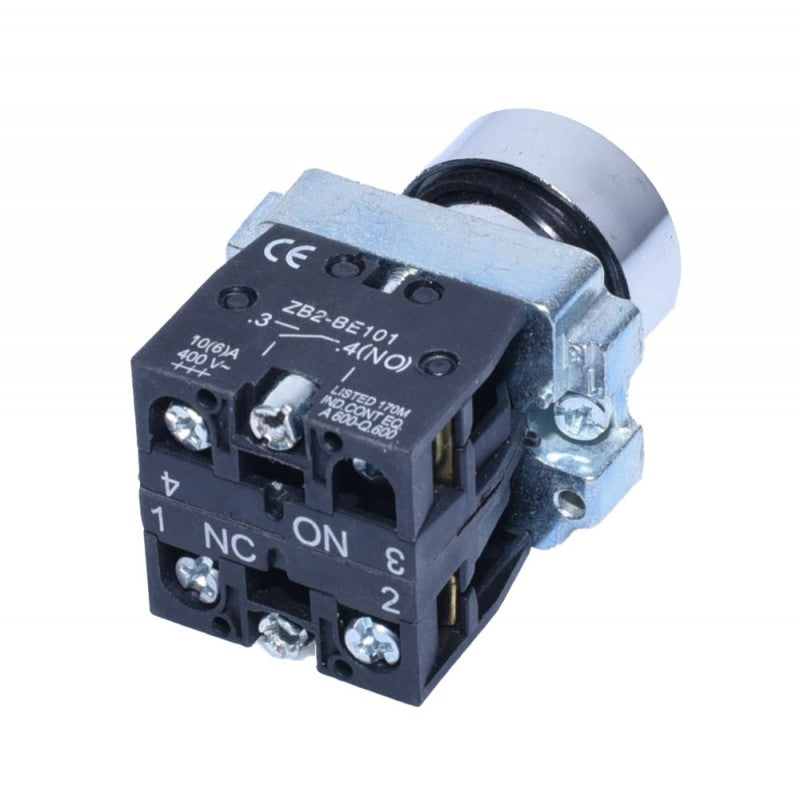 Buton Motor Push BA45 Rosu - Frize