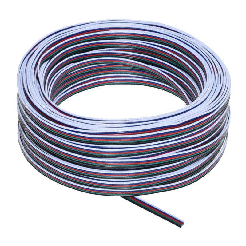 Cablu Alimentare Led RGBW 5 Fire, 50m/Rola - Frize