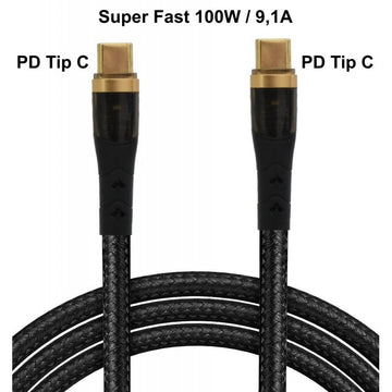 Cablu PD 9,1A Încărcare Rapidă Tip C - Tip C / CA-8815