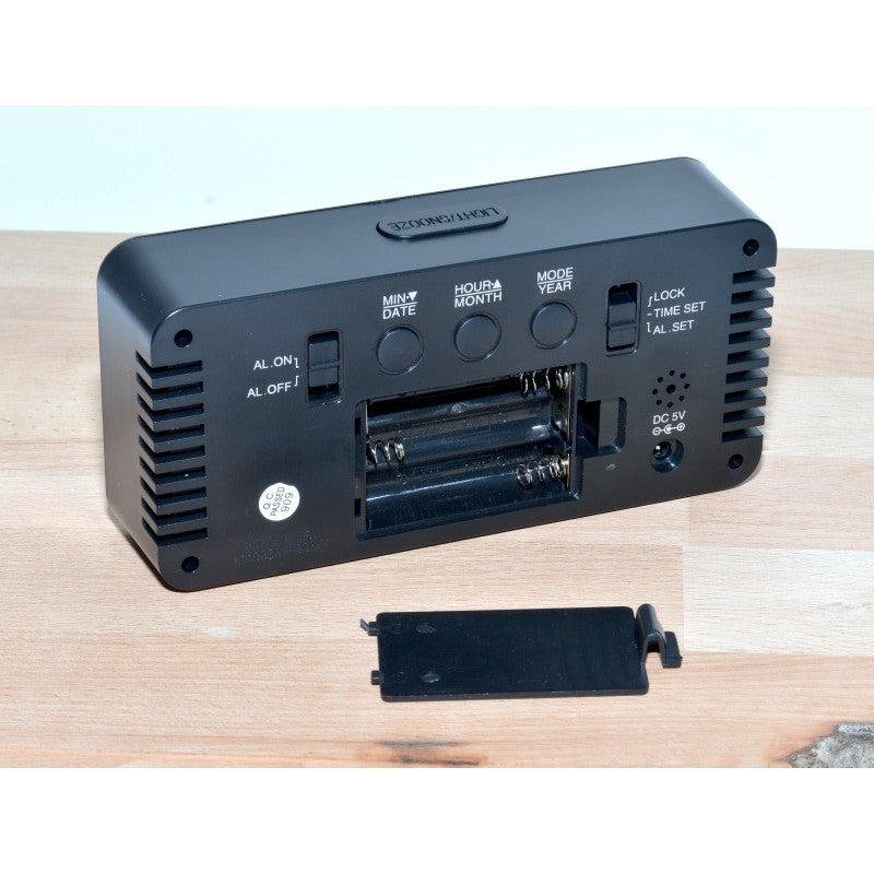 Ceas Digital Oglinda cu led Rosu, DS-3622X - Frize