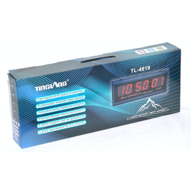 Ceas Electronic cu Calendar si Termometru JH-4819 - Frize