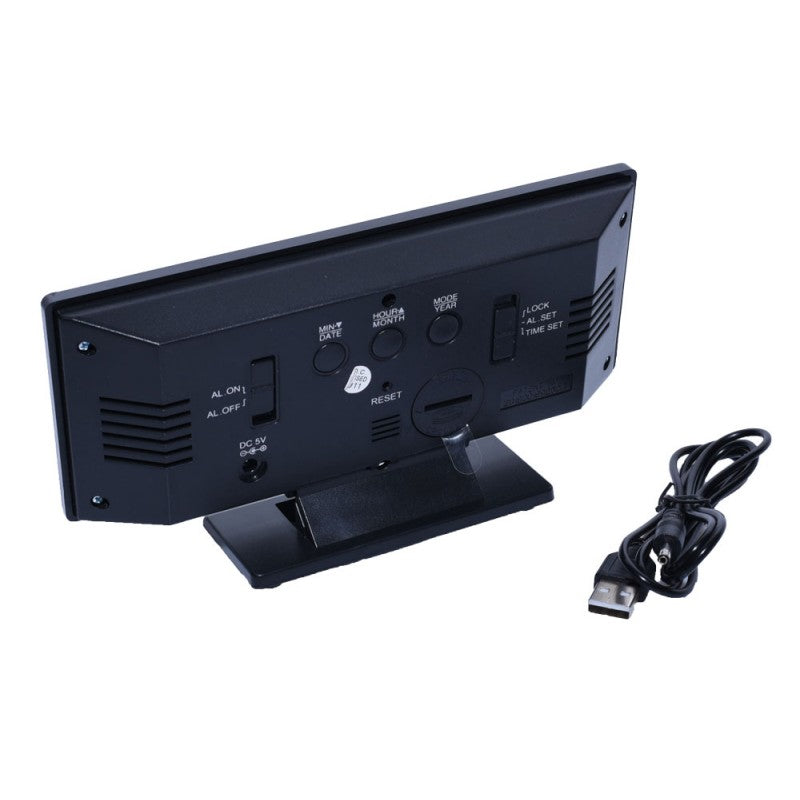 Ceas Oglinda cu Led Alb DS-3618L - Frize