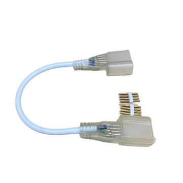 Clema conector cu fir de imbinare neon flex RGB 15X26MM