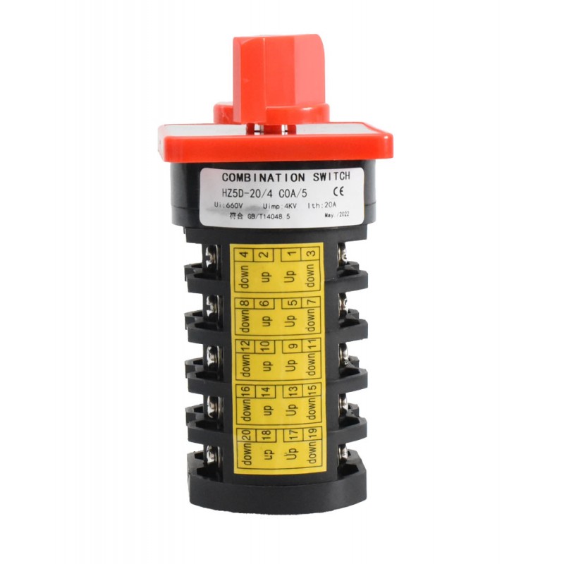 Comutator Rotativ 5 Came 1-0 / 20A - C0A/5 - Frize