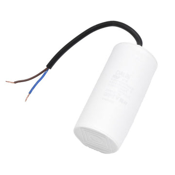 Condensator de Pornire pentru Motor 450V - 60uF cu Fire pentru Aplicații Electrice și Industriale