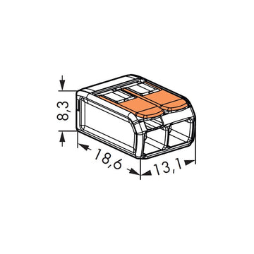 Conector Doza NOU 2 Fire 4KV / 32A, PCT-412 - Frize