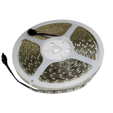 Banda LED RGB, IP20, 12V, 14.4W/M, 60 LED/M, 5050 - rola 5 m
