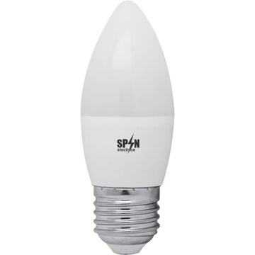 Bec Led Lumanare E27, model C37, 7W=60W, 2700K, lumina calda