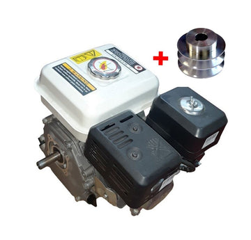 Motor Motocultor , GX200, 7 CP, Ax Pana 20mm, Fulie Dubla