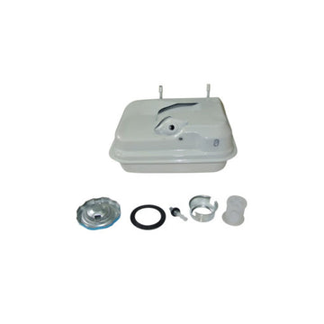 Rezervor Benzină pentru Motor de 6.5-7 CP, Alb – Soluție Fiabilă pentru Motoare de Încărcare sau Generatoare