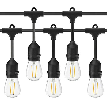Ghirlanda luminoasa cu pendule, interconectabil, E27, IP65, 10m-10Bbec