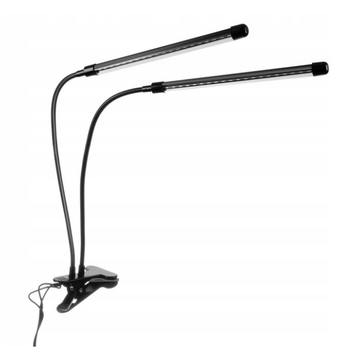 Lampa LED Pentru Cresterea Plantelor, 80W, Metal/PVC/Fier, Negru