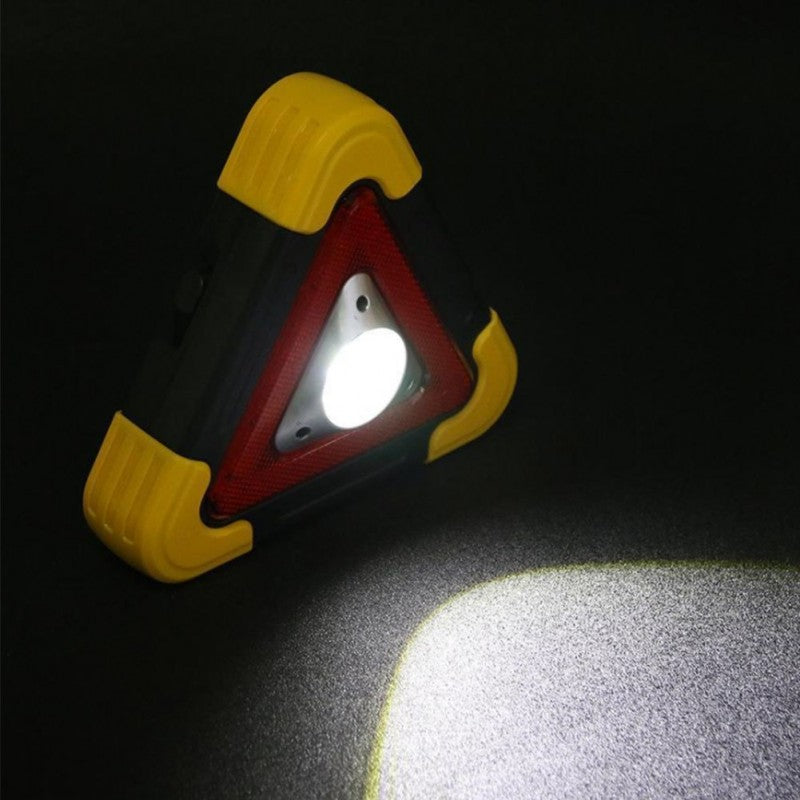 Lampa de Avertizare Triunghi, Acumulatori + Solar - Frize