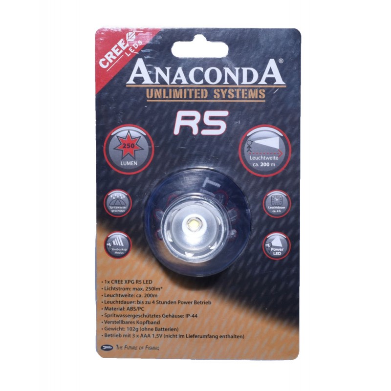 Lanterna de Cap Anaconda Led XPG R5 - Frize