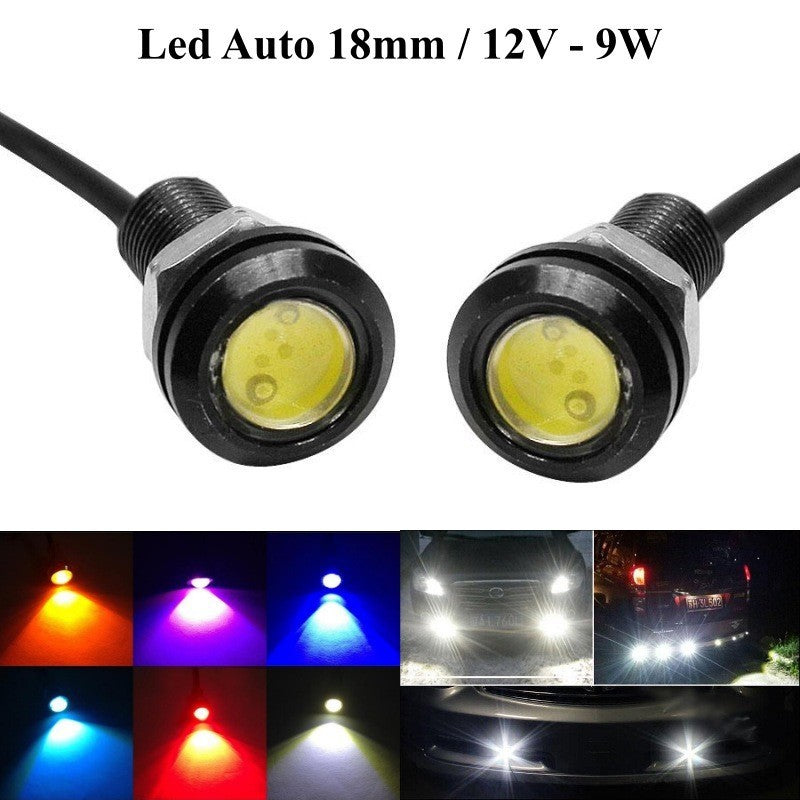 Led Auto 18mm / 12V-9W / MOV, 2 Buc/Set - Frize