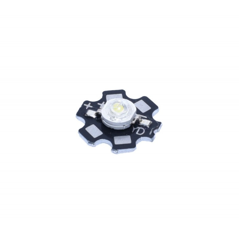 Led SMD 3W cu Radiator, Lumina Albastra - Frize