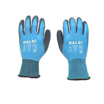 Mănuși de Lucru și Protecție Profesionale NR.8 cu Latex Spumat – Set de 12buc pentru Utilizare Industrială și Activități Manuale