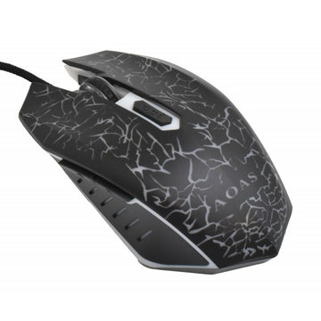 Mouse Gaming K-70 cu Iluminare RGB și Conexiune USB – Ergonomic pentru Jocuri și Utilizare Cotidiană