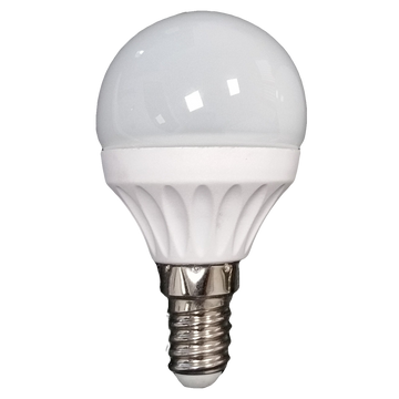 Bec Bl Led Sferic E14, model glob G45, 5W, 2700K, lumina calda