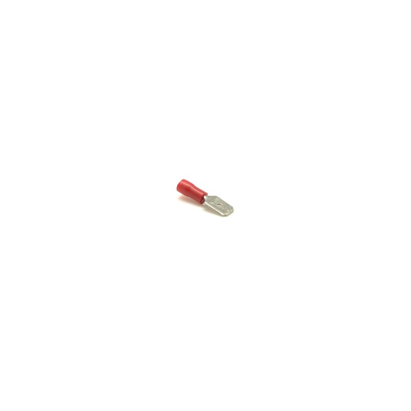 Papuc Electric Rosu Tata 6,3mm ,100buc/set - Frize