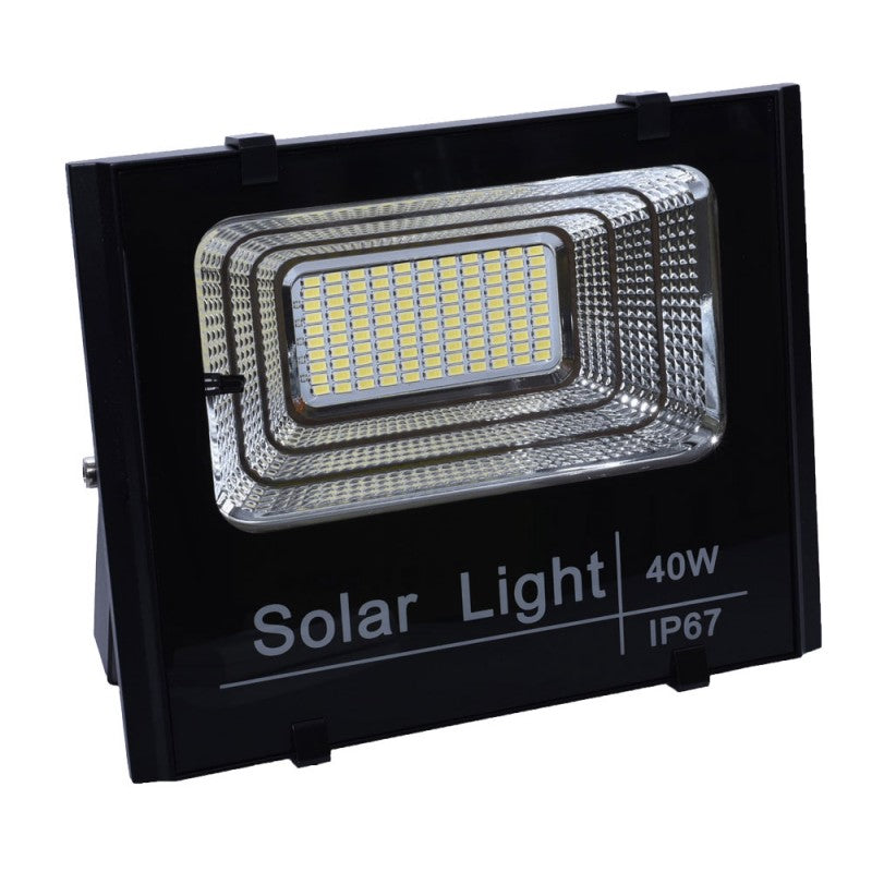 Proiector 40W cu Panou Solar și Telecomanda - Frize