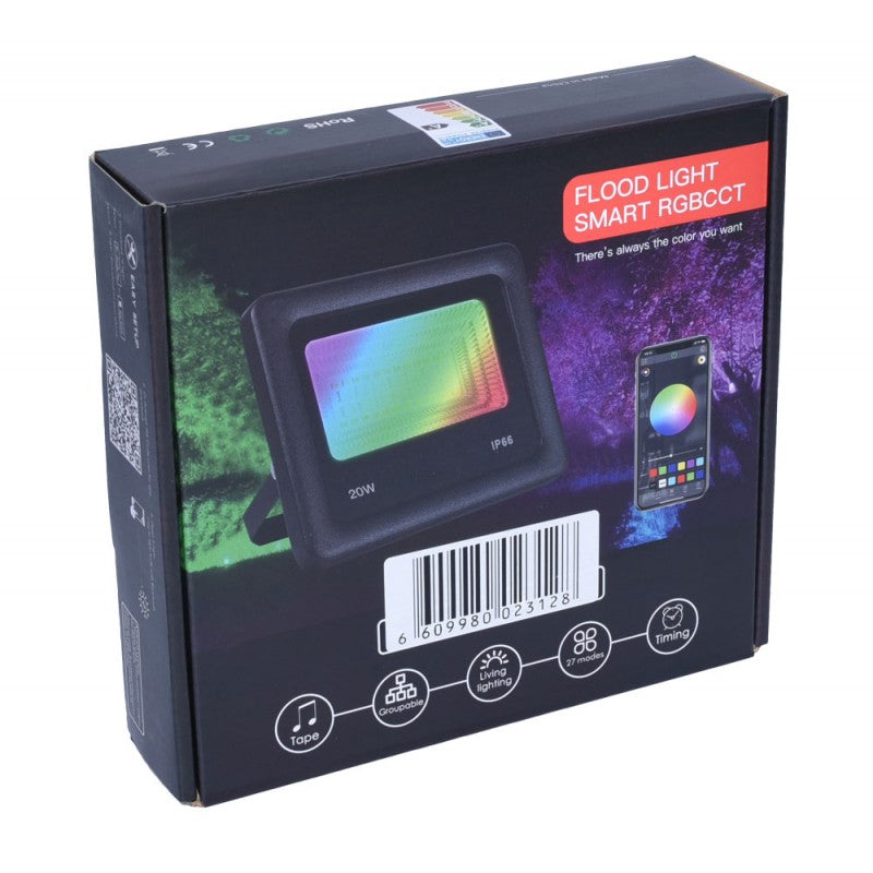 Proiector Smart Led RGBCW 20W cu Bluetooth - Frize