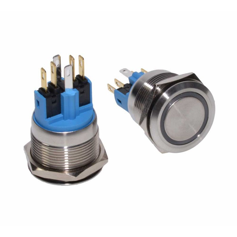 Push Buton 22mm/24V Lumina Verde - Frize