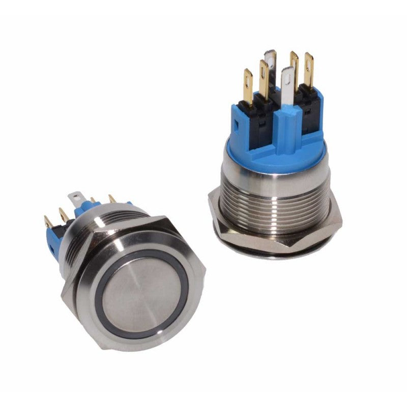 Push Buton 22mm/24V Lumina Verde - Frize