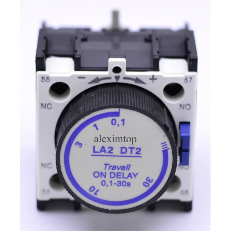 Releu Auxiliar (Timer Contactor) LA2 DT2 0,1-30sec - Frize