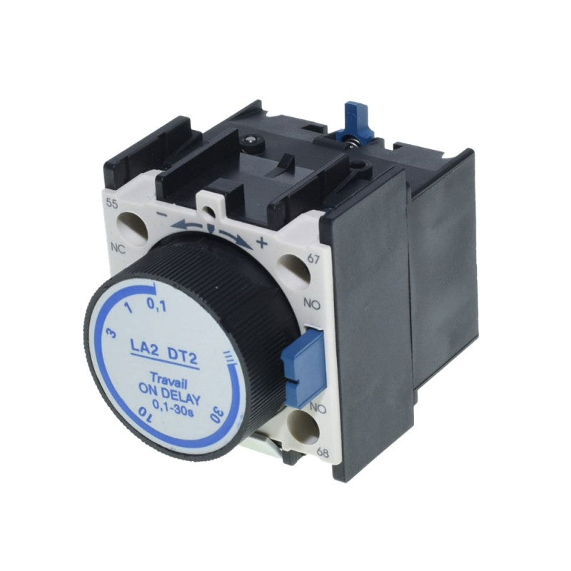 Releu Auxiliar (Timer Contactor) LA2 DT2 0,1-30sec - Frize