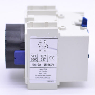 Releu Auxiliar Timer LADR4 pentru Contactor – Interval Programabil 10-180sec pentru Controlul Circuitelor Electrice