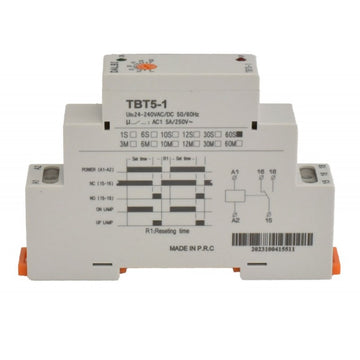 Releu de Timp pe Șină DIN TBT5-1 pentru Control Automatizat – Soluție Fiabilă pentru Sisteme Electrice