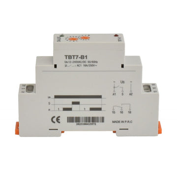 Releu de Timp și Interval TBT7-B1 pe Sina DIN – Control Automatizat pentru Iluminat și Aplicații Industriale