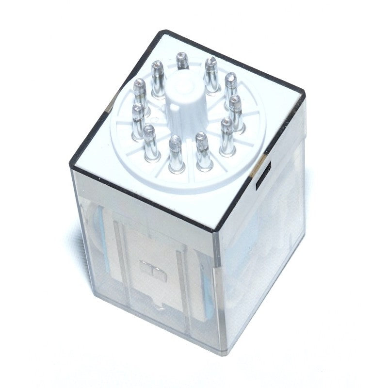 Releu Industrial 48V–AC/11P cu Soclu - Frize