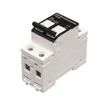 Siguranță MCB pentru Circuit Fotovoltaic DC 1000V - 2 Poli, 63A pentru Protecția Sistemelor Solare