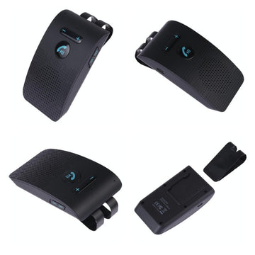 Sistem Auto Handsfree Bluetooth V 5.0 + EDR Multipoint BT-SP09 - Frize