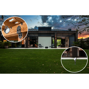 Spot LED Exterior 9W Model Lollipop 3000K - Iluminare Caldă pentru Grădină, Terasă sau Spații Exterioare