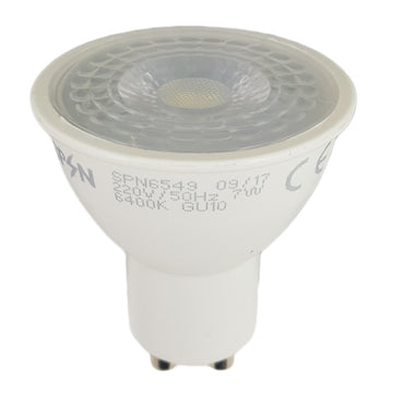 Led Gu10 izzó, R50 modell, 7W=55W, 2700K, meleg fény