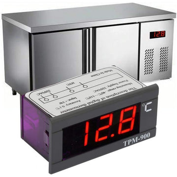 Termometru Digital TPM-900 - Interval de Măsurare -40˚C până la +110˚C pentru Utilizare Profesională în Laboratoare și Industrie
