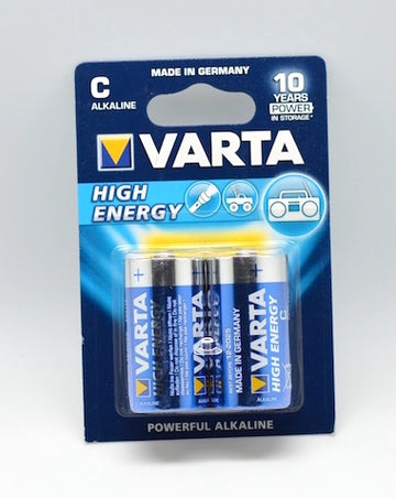 baterie alkalina varta high energy R14 C