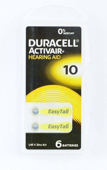 Bateri Auditive Duracell  PR10